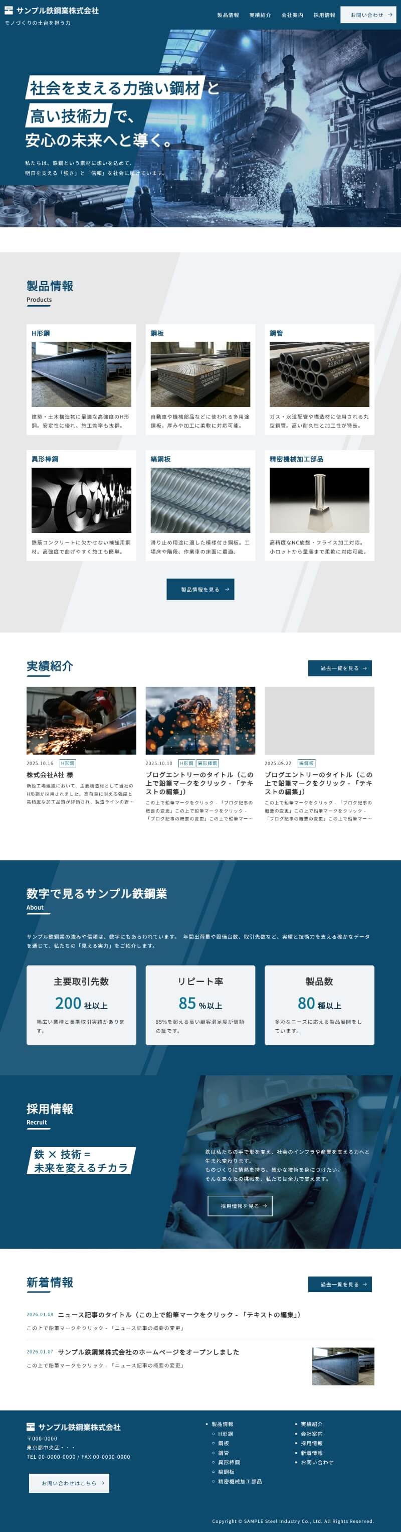 鉄鋼業